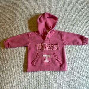 NCAA Tennessee Kids Hooded Sweatshirt in Pink